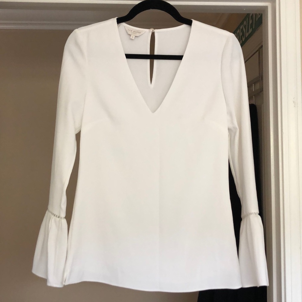 Ted Baker Women’s Fluted Cuff Top